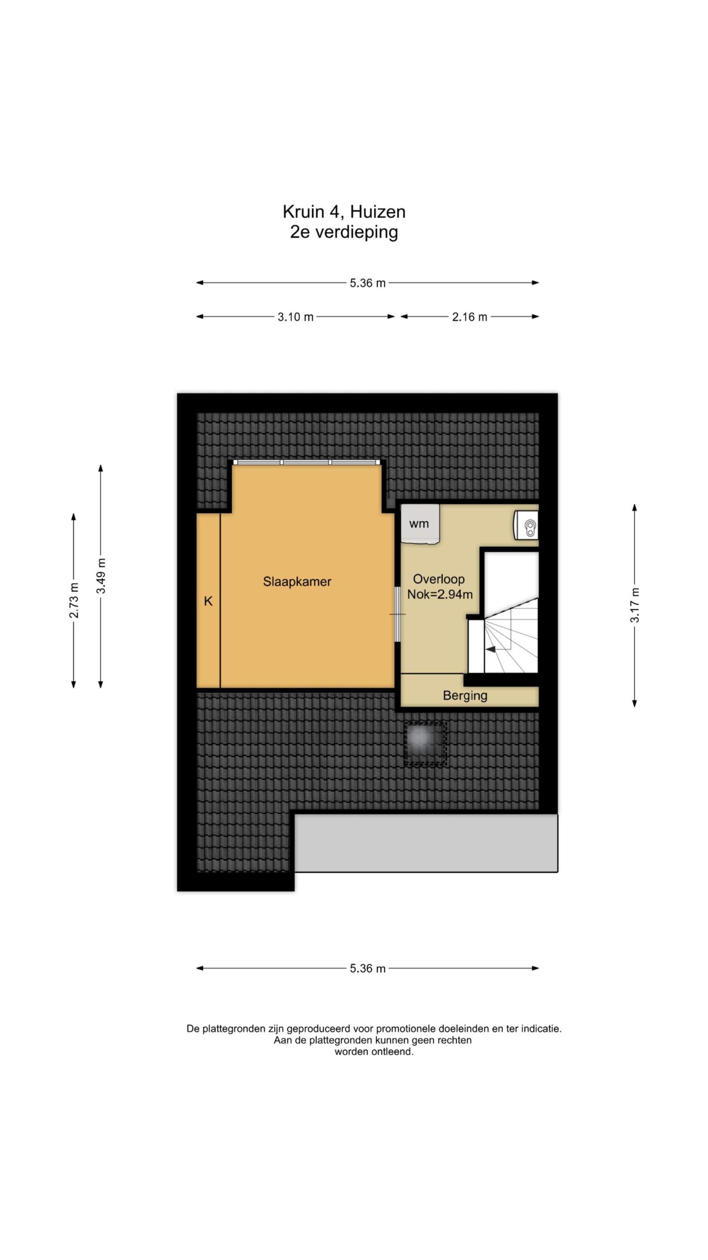 Tussenwoning te koop: Kruin 4, Huizen